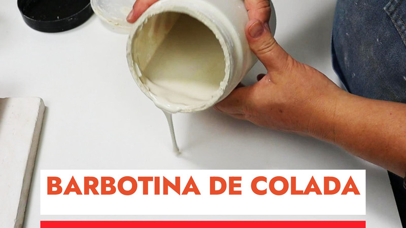 Barbotina de colada cerámica